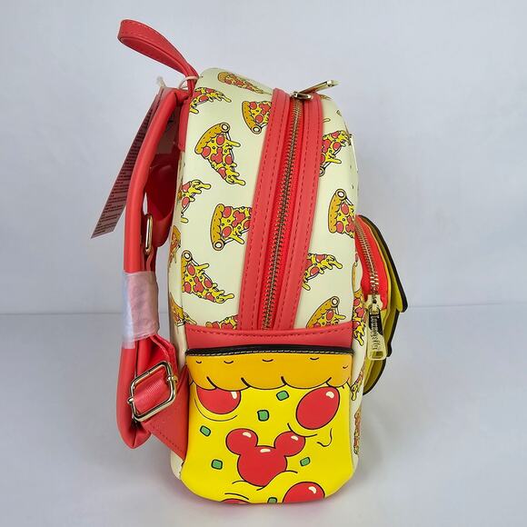 Loungefly Disney Parks Eats Collection Pizza Mickey Mouse Mini Backpack 2024 main image 8